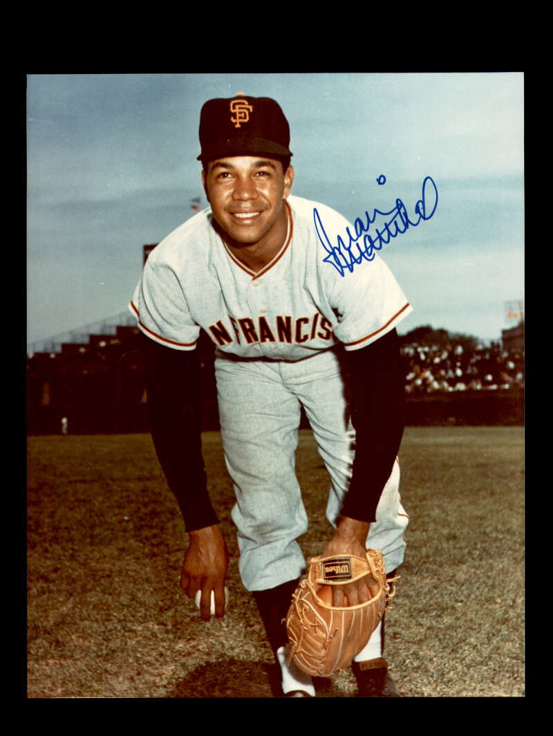 Juan Marichal Signed 8x10 Photo Autograph Giants