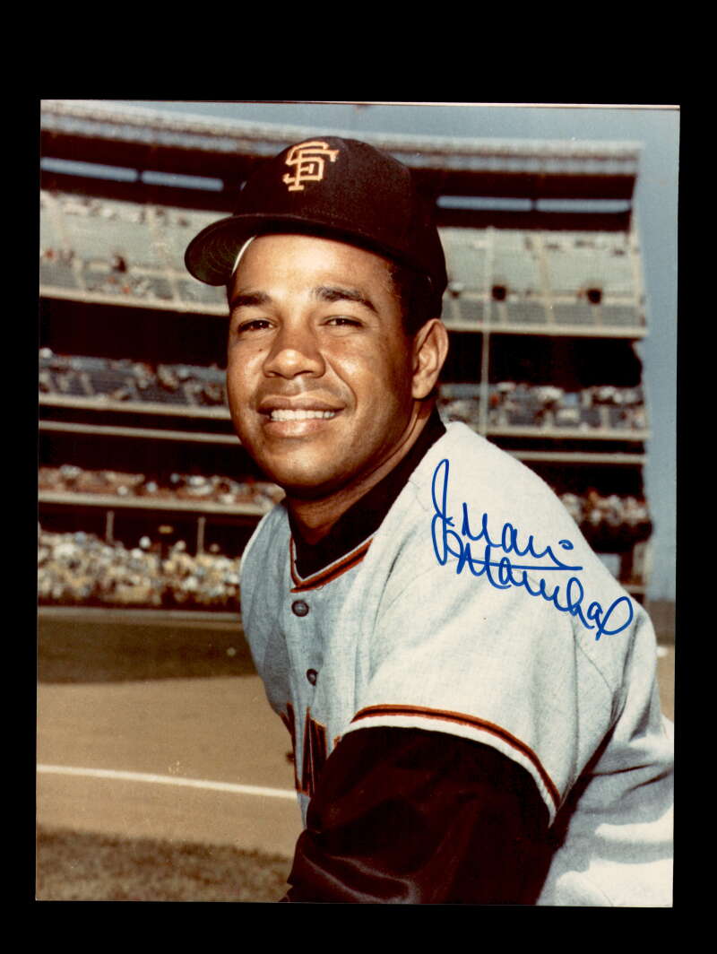 Juan Marichal Signed 8x10 Photograph Autograph Giants