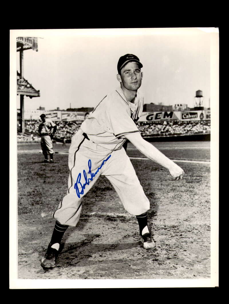 Bob Lemon Signed 8x10 Photograph Autographed Cleveland