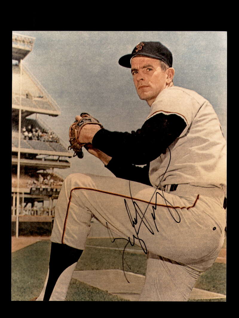 Gaylord Perry Signed 8x10 Photo Autographed Giants