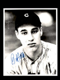 Bob Feller Autograph 8x10 Photograph Signed Cleveland