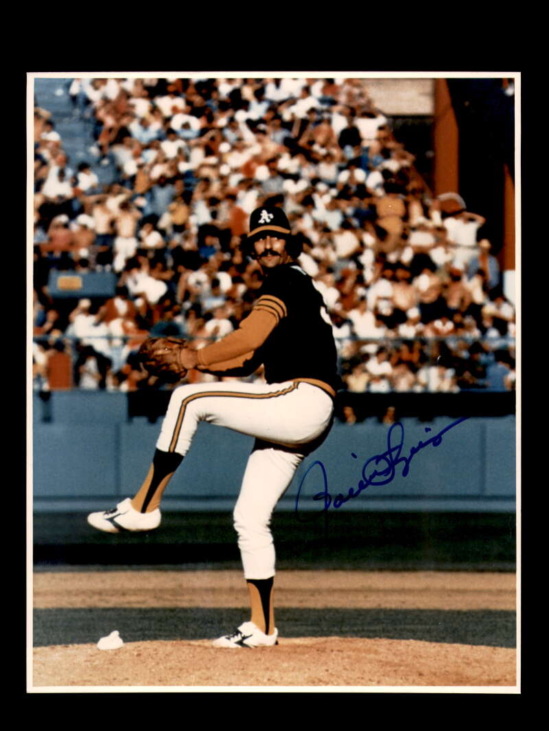 Rollie Fingers Signed 8x10 Photo Autograph Athletics