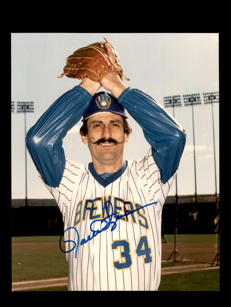 Rollie Fingers Signed 8x10 Photo Autograph Milwaukee