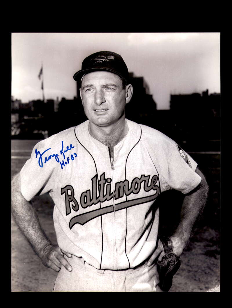 George Kell Signed 8x10 Photo Autograph Orioles