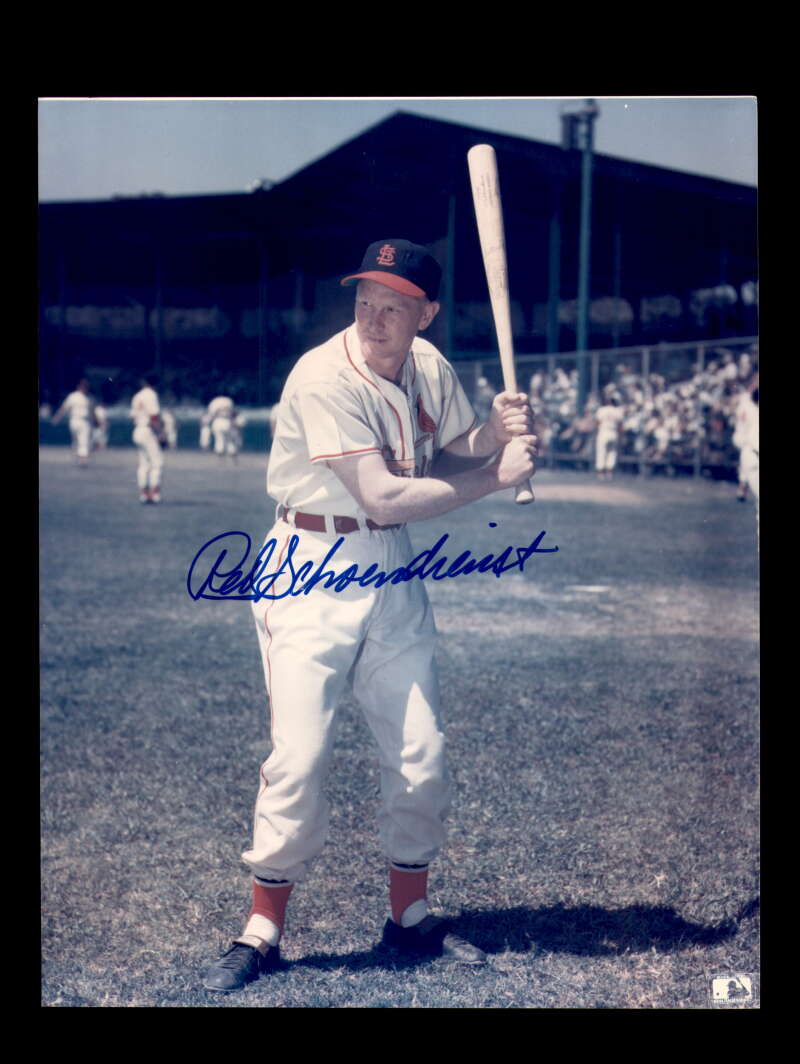 Red Schoendienst Signed 8x10 Photo Autographed Cardinals