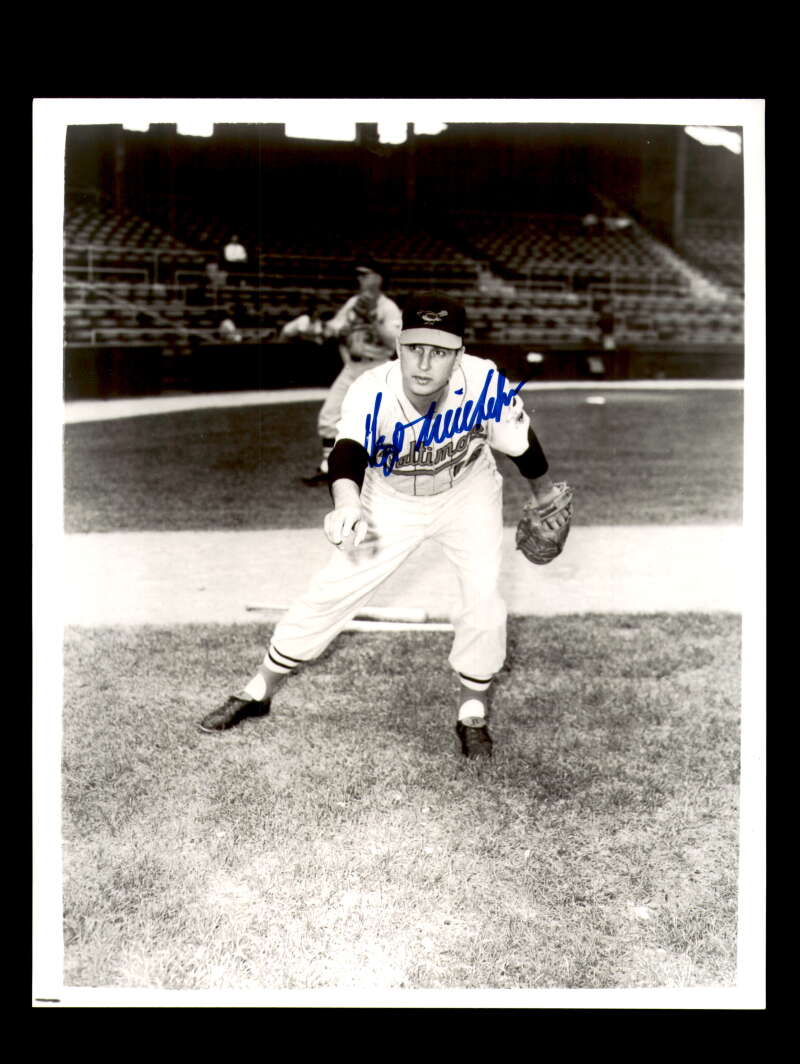 Hoyt Wilhelm Signed 8x10 Photo Autographed Orioles