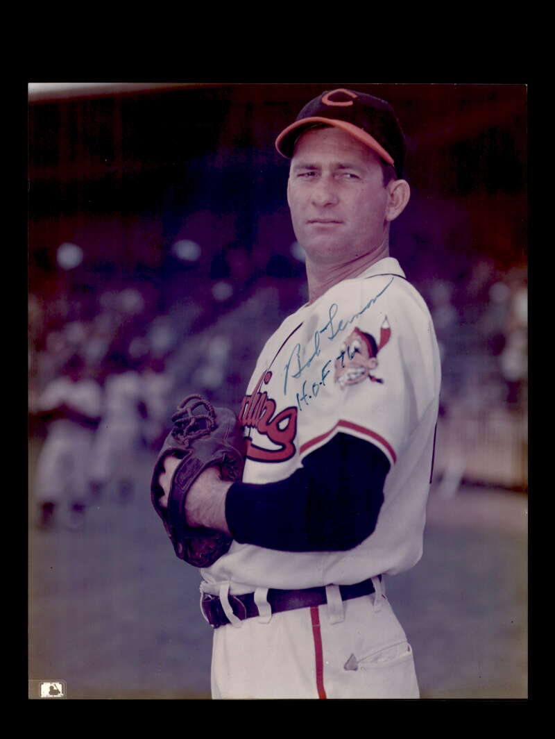 Bob Lemon Signed 8x10 Photo Autographed Cleveland