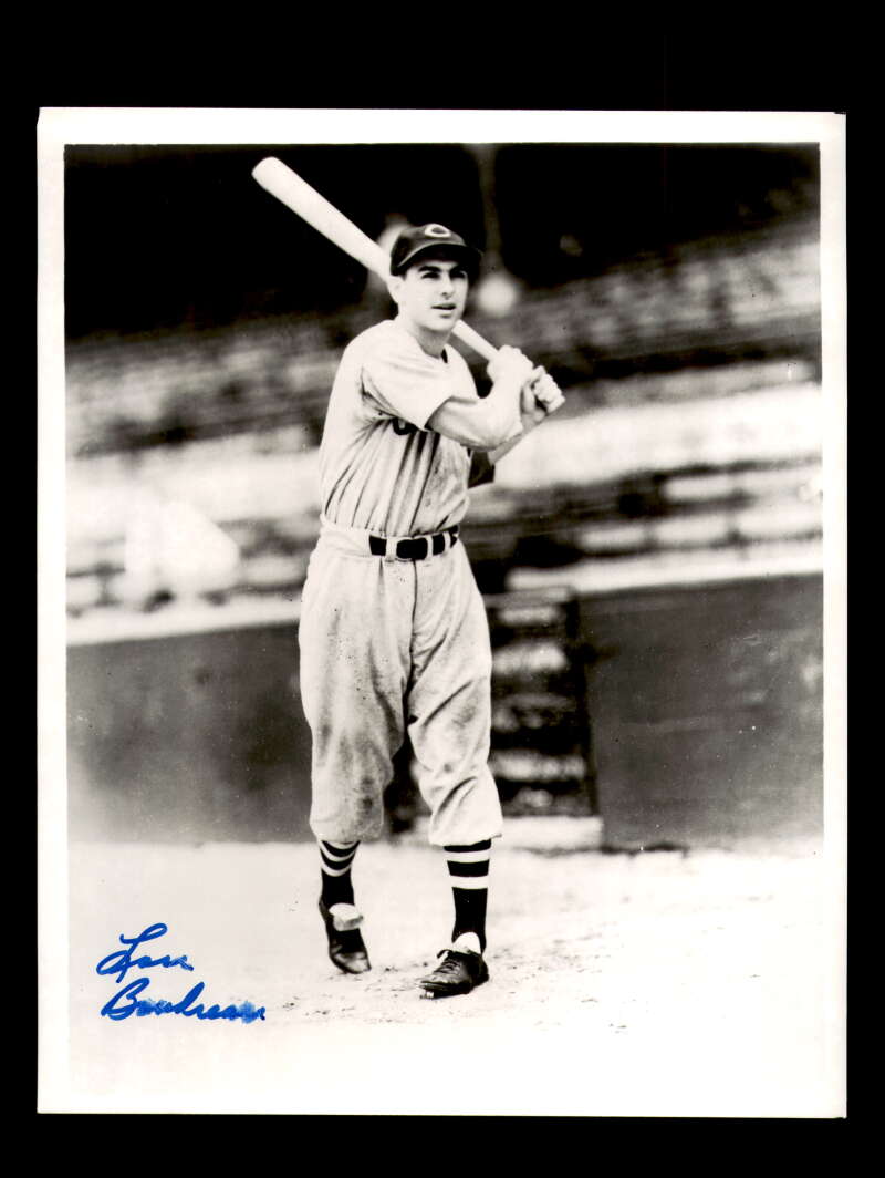 Lou Boudreau Signed 8x10 Photo Autographed Cleveland