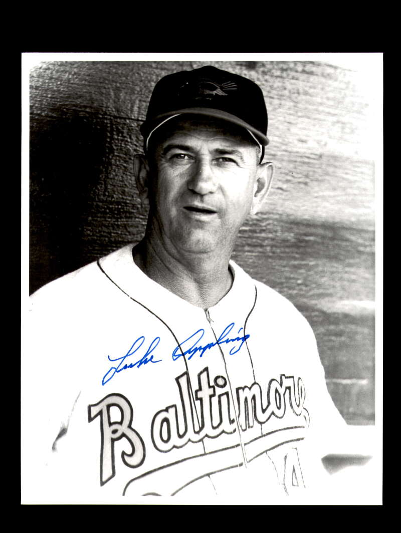 Luke Appling Signed 8x10 Photo Autograph Orioles