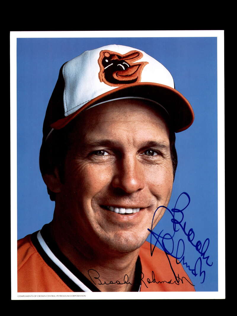 Brooks Robinson Signed 8x10 Photo Autograph Orioles