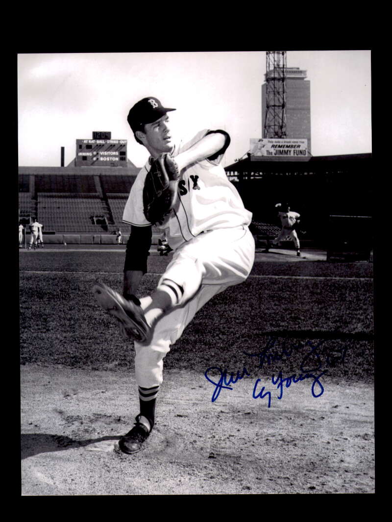 Jim Lonborg Signed 8x10 Photo Autograph Red Sox