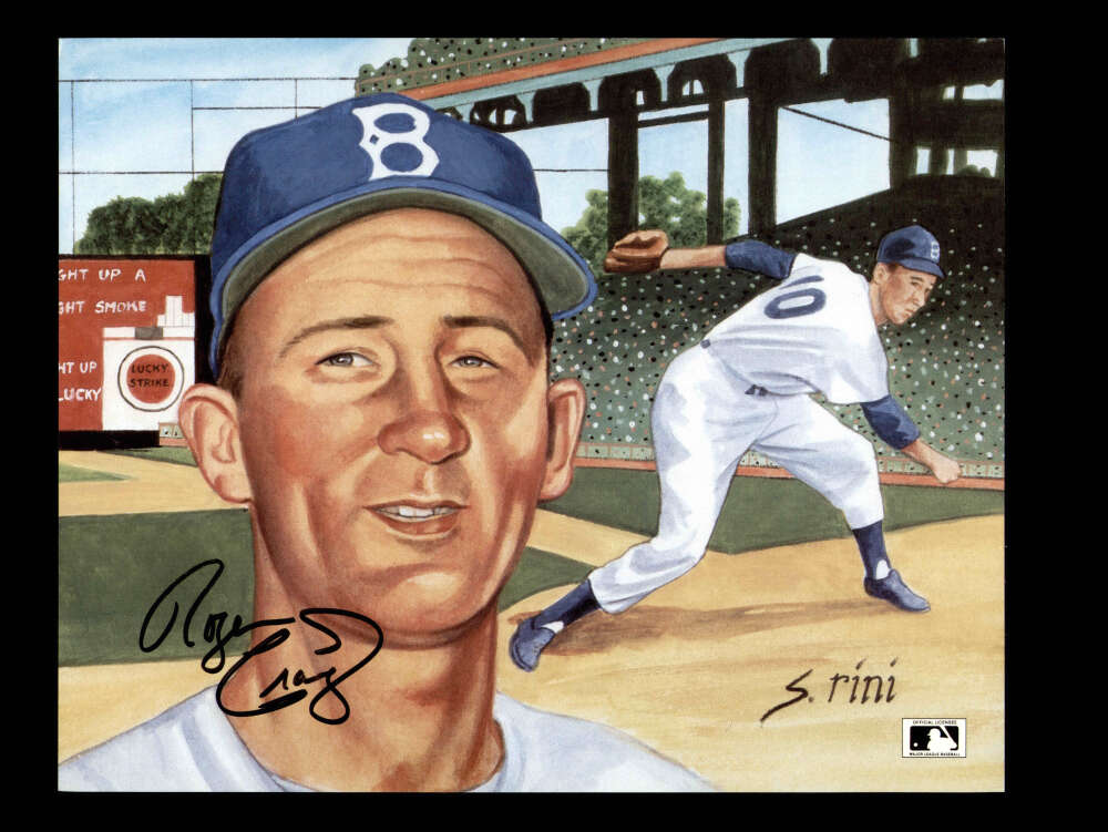 Roger Craig Signed 8x10 Photo Autograph Dodgers