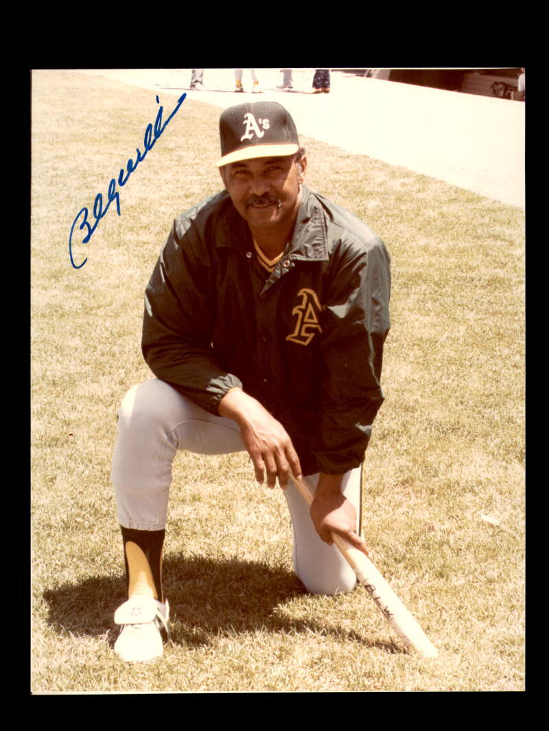 Billy Williams Signed 8x10 Photo Autograph Athletics