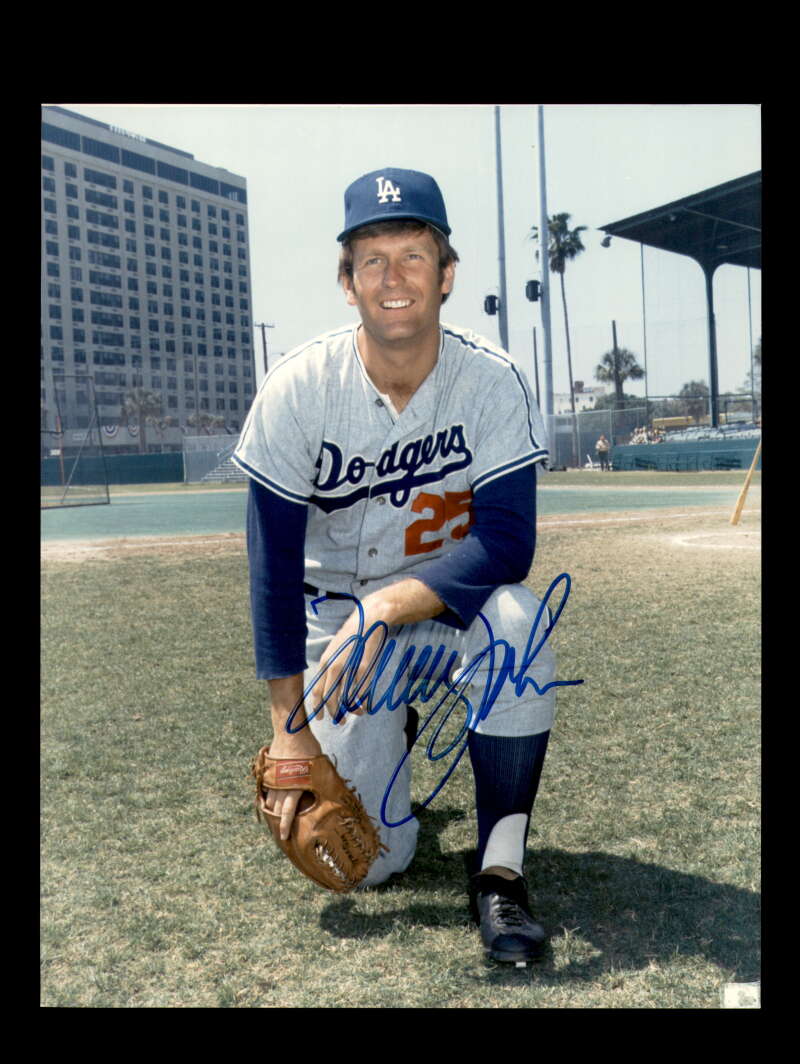 Tommy John Signed 8x10 Photo Autograph Dodgers