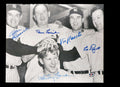 Whitey Ford Reynolds Lopat Raschi Ferris PSA DNA Loa Signed by 5 8x10 Photo Yankees