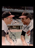 Brooks and Frank Robinson PSA DNA Signed 8x10 Photo Autograph Orioles