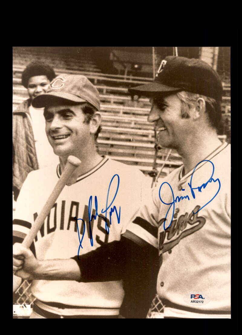 Gaylord and Jim Perry PSA DNA Signed 8x10 Photo Autograph