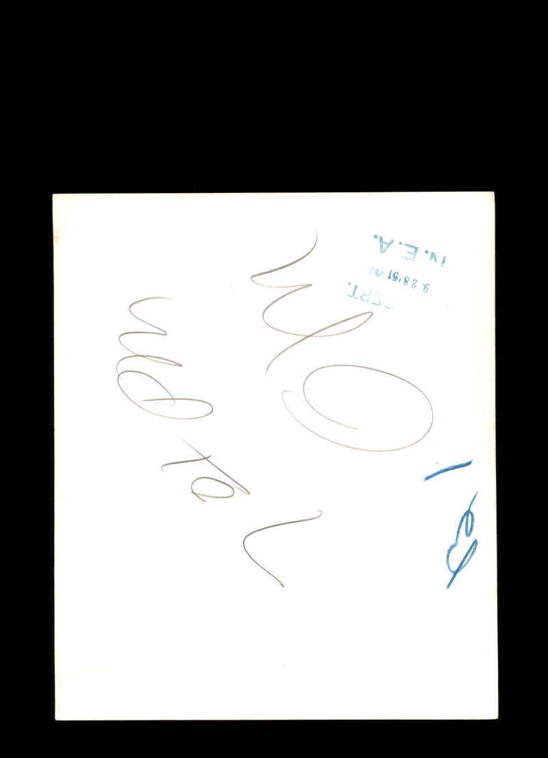 Johnny Lipon Phil Rizzuto PSA DNA Signed 7x9 Wire Photo Autograph