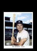 Ron Swoboda JSA Coa Signed 7x9 Team Issued Photo Autograph Yankees