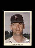 Denny McLain JSA Coa Signed 7x9 Team Issued Photo Autograph Tigers