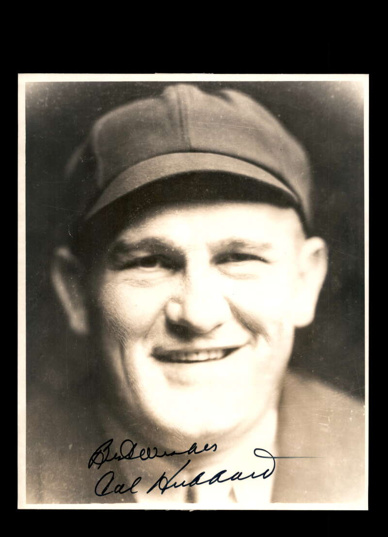 Cal Hubbard JSA Coa Signed 8x10 Photo Autograph