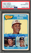Tony Perez PSA DNA Signed 1965 Topps Rookie Autograph
