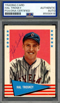 Hal Trosky PSA DNA Signed 1961 Fleer Autograph