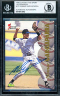 Nomar Garciaparra Beckett BAS Signed 1995 Classic 5 Sport Rookie Auto