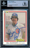 Bill Buckner Beckett BAS Signed 1981 Donruss Autograph