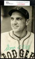 George Kelly JSA Coa Signed Photo Postcard Autograph