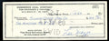 Lee Magee PSA DNA Signed 1960 Personal Check Autograph