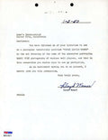 Lloyd Waner PSA DNA Signed 1950 Letter Autograph