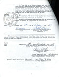Curt Flood Amos Otis PSA DNA Signed 1989 Senior League Contract Autograph