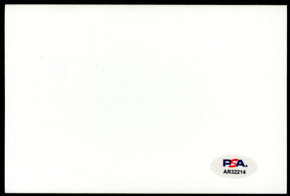 Pee Wee Reese Larsen Napp PSA DNA Signed by 3 4x6 OriginalPhoto Autograph
