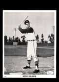 Rocky Colavito JSA Coa Signed 8x10 Photo Autograph