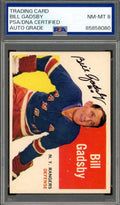 Bill Gadsby PSA DNA Signed 1960 Topps Autograph