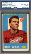Norm Ullman PSA DNA Signed 1959-60 Topps Autograph