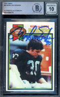 Mark Van Eeghen Gem Mint 10 Beckett BAS Signed 1979 Topps Autograph