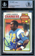 James Harris Beckett BAS Signed 1979 Topps Autograph