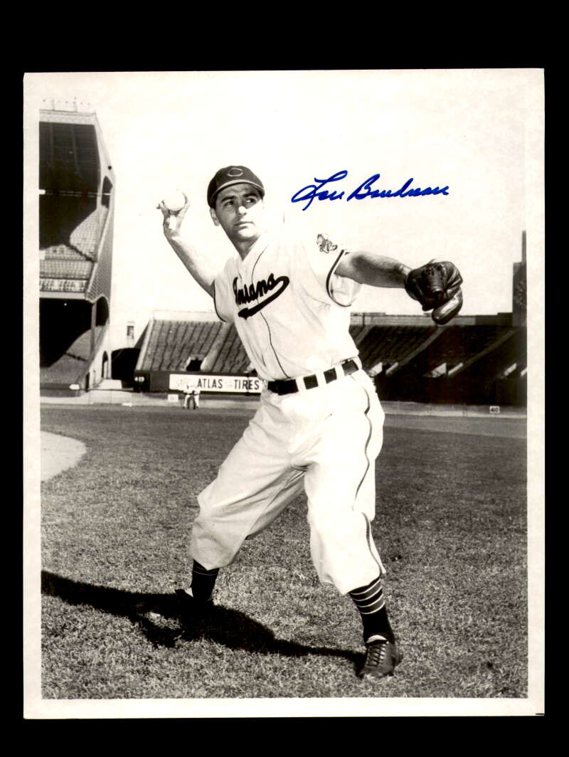 Lou Boudreau Signed 8x10 Photo Autographed Cleveland