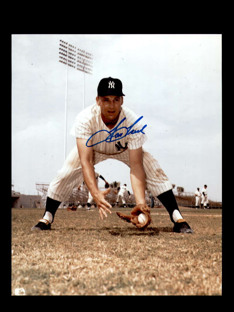 Tom Tresh Signed 8x10 Photo Autograph Yankees