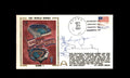 Nettles Reggie Jackson Guidry PSA DNA Signed by 3 1981 First Day Cover Cache FDC 1981 World Series Autograph