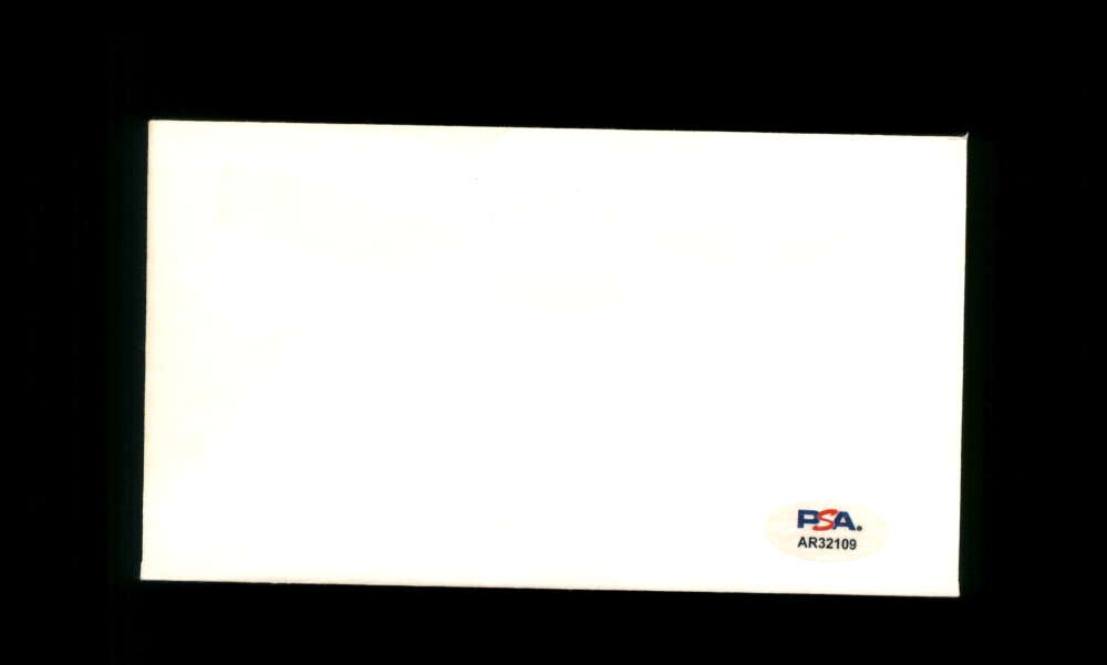 Gary Carter Wally Backman PSA DNA Signed 1986 First Day Cover Cache FDC 1986 World Series Autograph