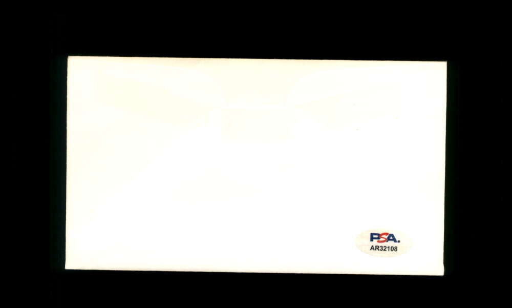 Dwight Gooden Bob Feller PSA DNA Signed 1985 First Day Cover Cache FDC 20 Games Autograph