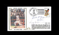 Reggie Jackson Scott McGregor PSA DNA Signed 1984 First Day Cover Cache FDC 500 HRs Autograph