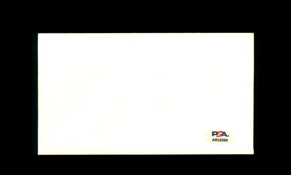 Lou Brock Rickey Henderson PSA DNA Signed 1982 First Day Cover Cache FDC Stolen Bases Autograph