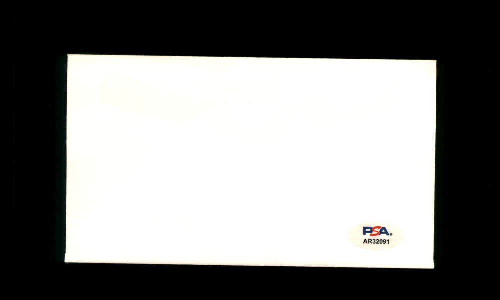 Don Larsen Yogi Berra PSA DNA Signed 1986 First Day Cover Cache FDC Perfect Game Autograph