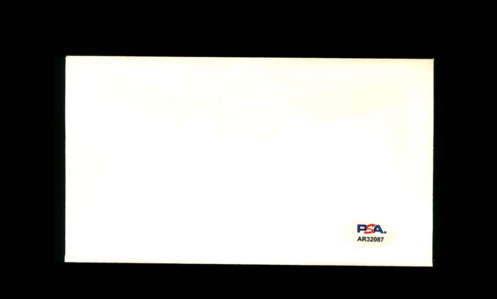 Rollie Fingers Sparky Lyle PSA DNA Signed 1985 First Day Cover Cache FDC Saves Record Autograph