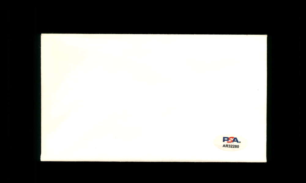 Whitey Herzog Tom Kelly PSA DNA Signed 1987 First Day Cover Cache FDC 1987 World Series Autograph