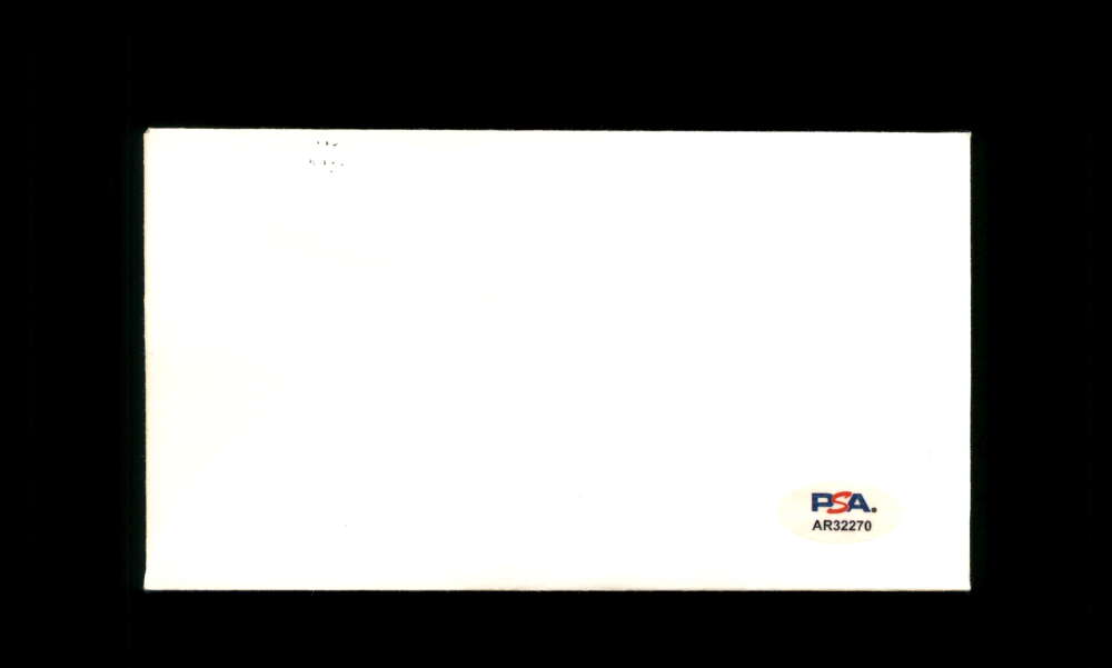 Mark Grace Mike Bielecki PSA DNA Signed 1988 First Day Cover Cache FDC 1st Wrigley Night Game Autograph